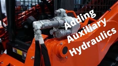 adding more hydralic pump to skid steer|adding aux hydraulics.